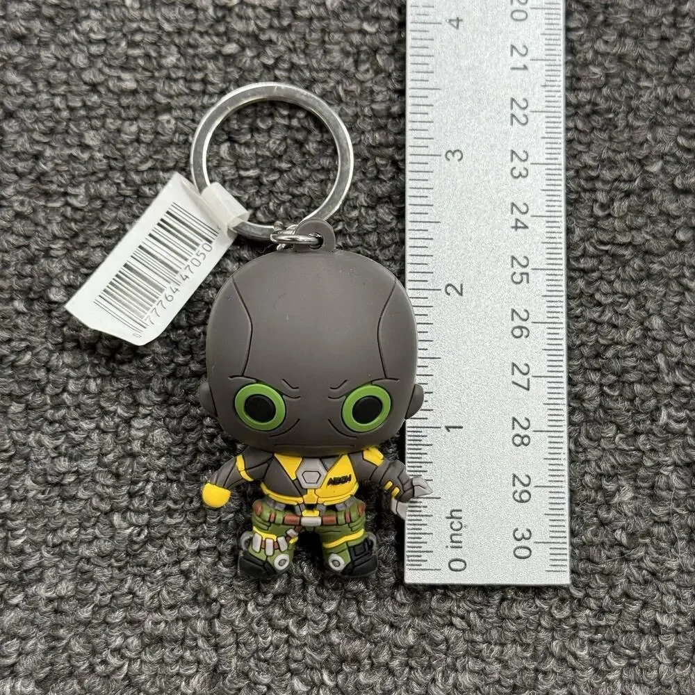 Ready Player One Aech Keychain Keyring Monogram Vinyl Rubber 3